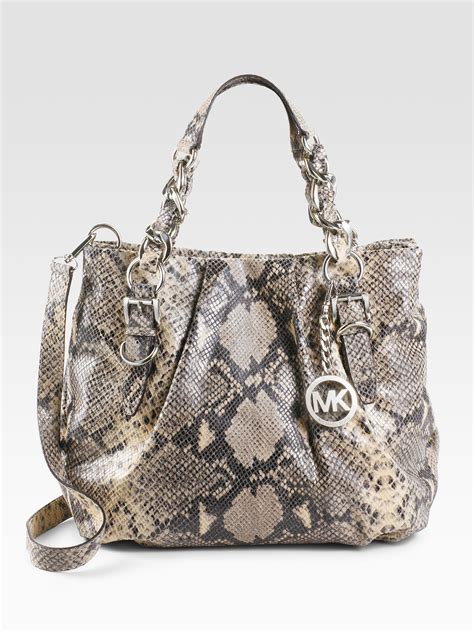 python leather bags